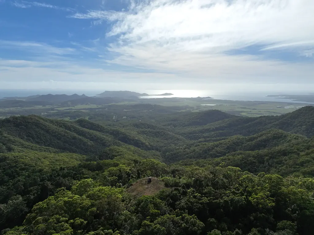 Mount Jukes 360° Panoramic Views over the Coral Sea
