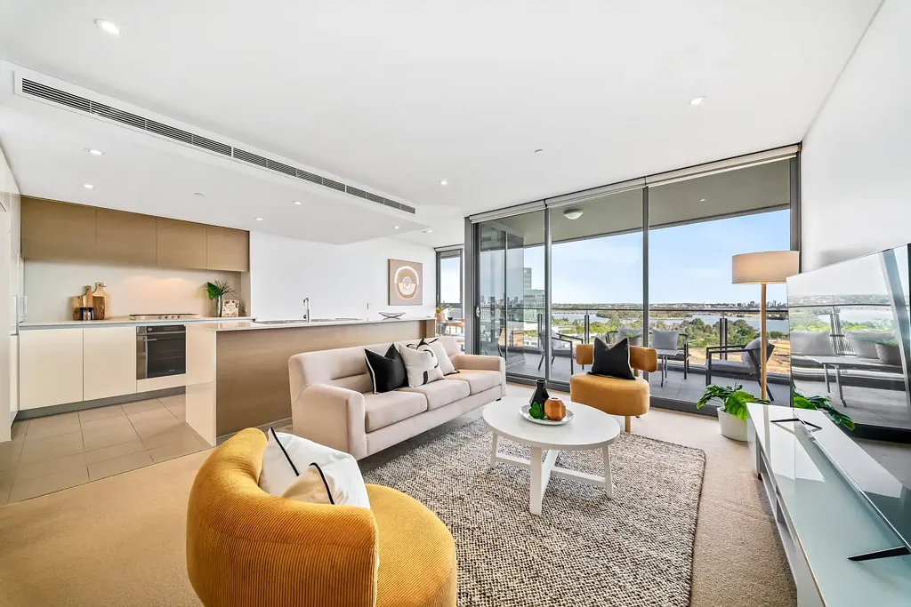 Burswood 2ห้องนอน Luxury Riverside Living in Prestigious Peninsula Burswood
