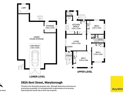 592A Kent Street, Maryborough, Wide Bay, 3 Bedrooms, 1 Bathrooms, House