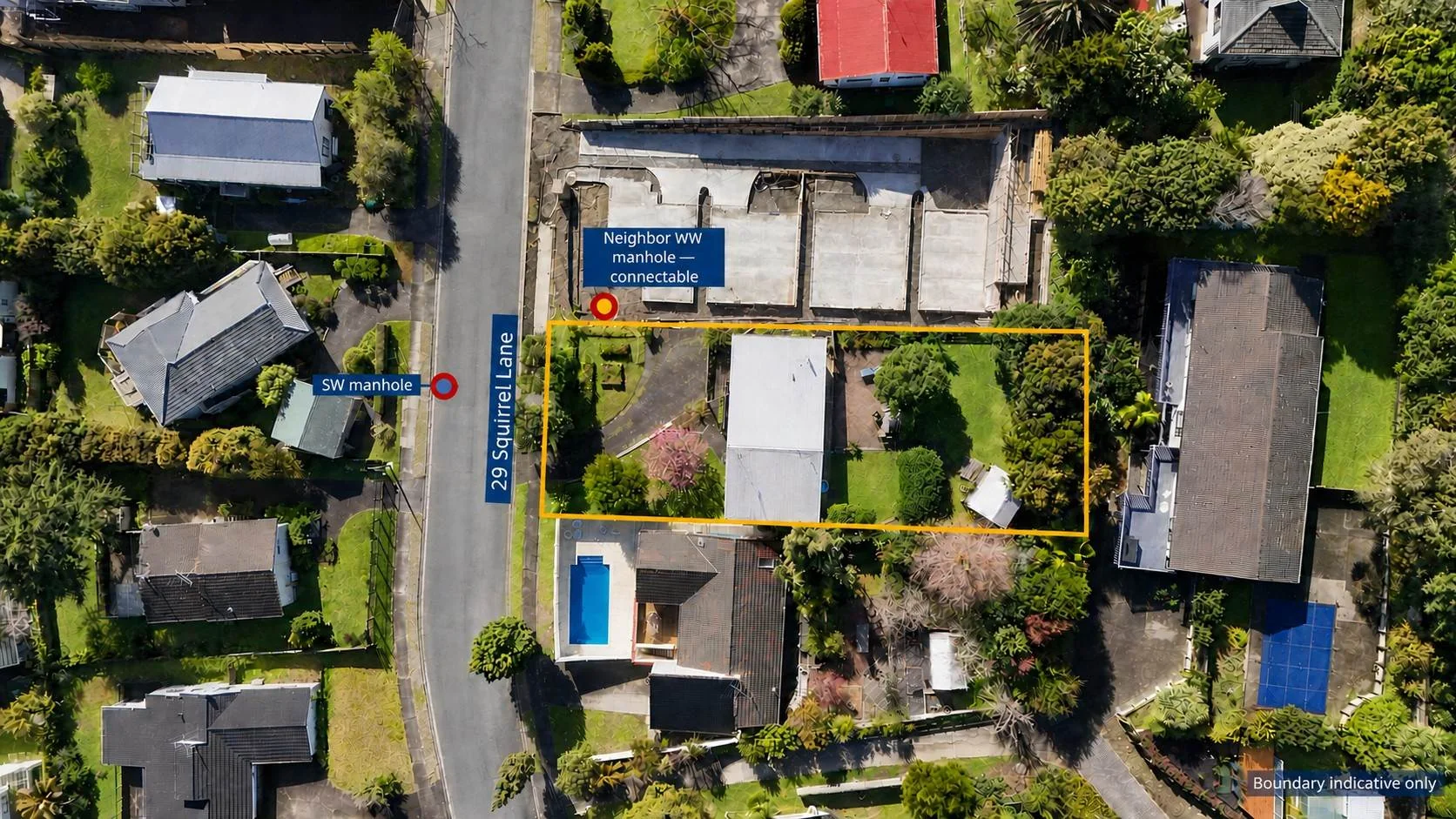 Browns Bay 3房 Rangi学区加持！更明智的开发之选，714m²地块+MHS分区，宁静私密！ Rangi Zone – A Smarter Development Opportunity