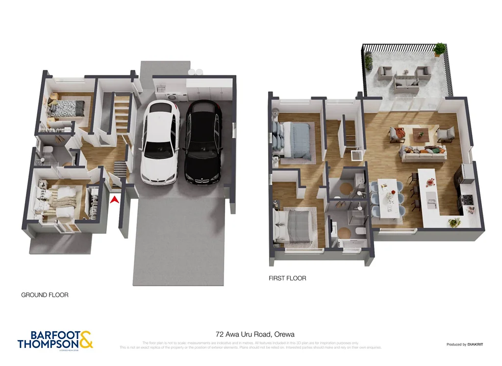 Orewa 4房  602 sqm Site with Bush Views