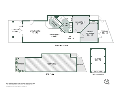 2/33 Princes Street, Port Melbourne, Melbourne CBD, 2 રૂમ, 1 બાથરૂમ, Apartment