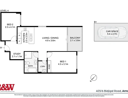 403/6 Bidjigal Road, Arncliffe, South Western Suburbs, 2 chambres, 1 salles de bain, Apartment