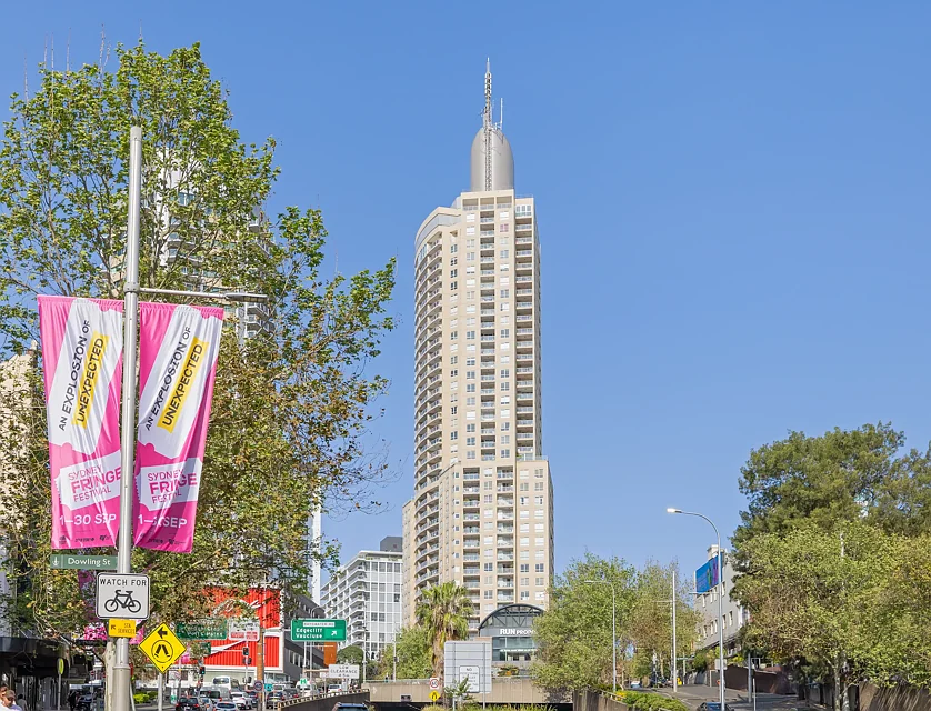 3106/1 Kings Cross Road, Darlinghurst, Sydney CBD, 2 chambres, 2 salles de bain, Apartment