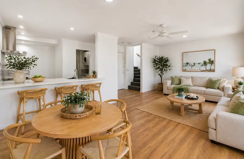 Sunrise Beach 2房  Renovated Coastal Townhouse in Boutique Gated Complex