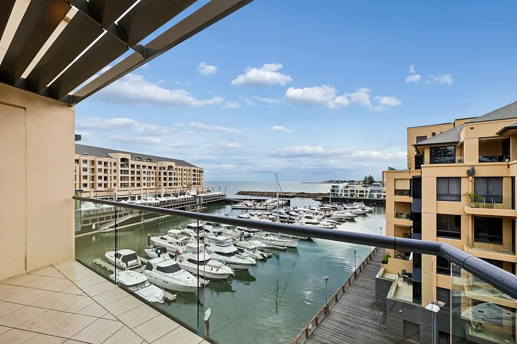 Coastal Apartment Living with Marina and City Views in Glenelg