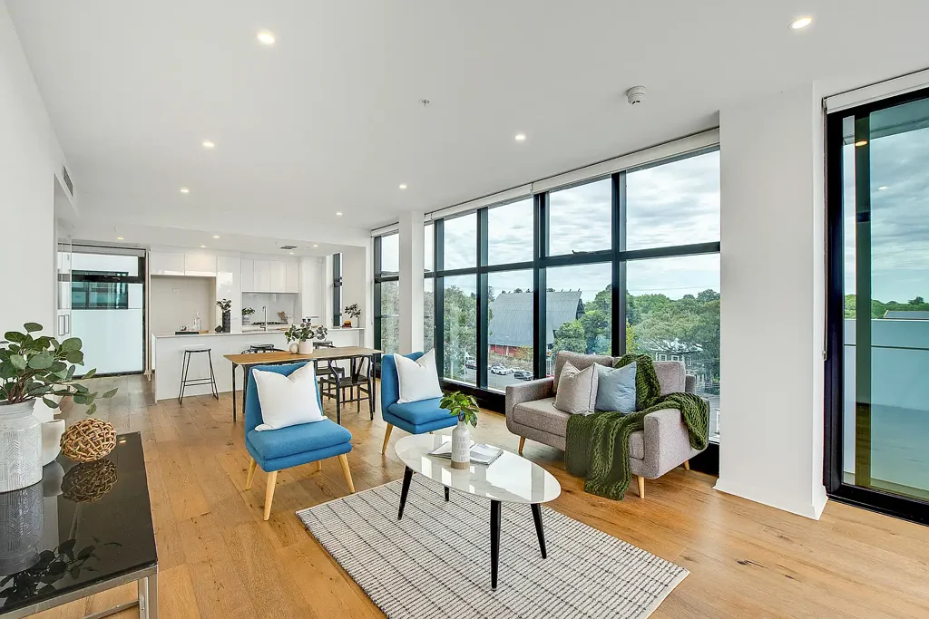 Kent Town 2chambre Contemporary City-Fringe Apartment with Amazing Views