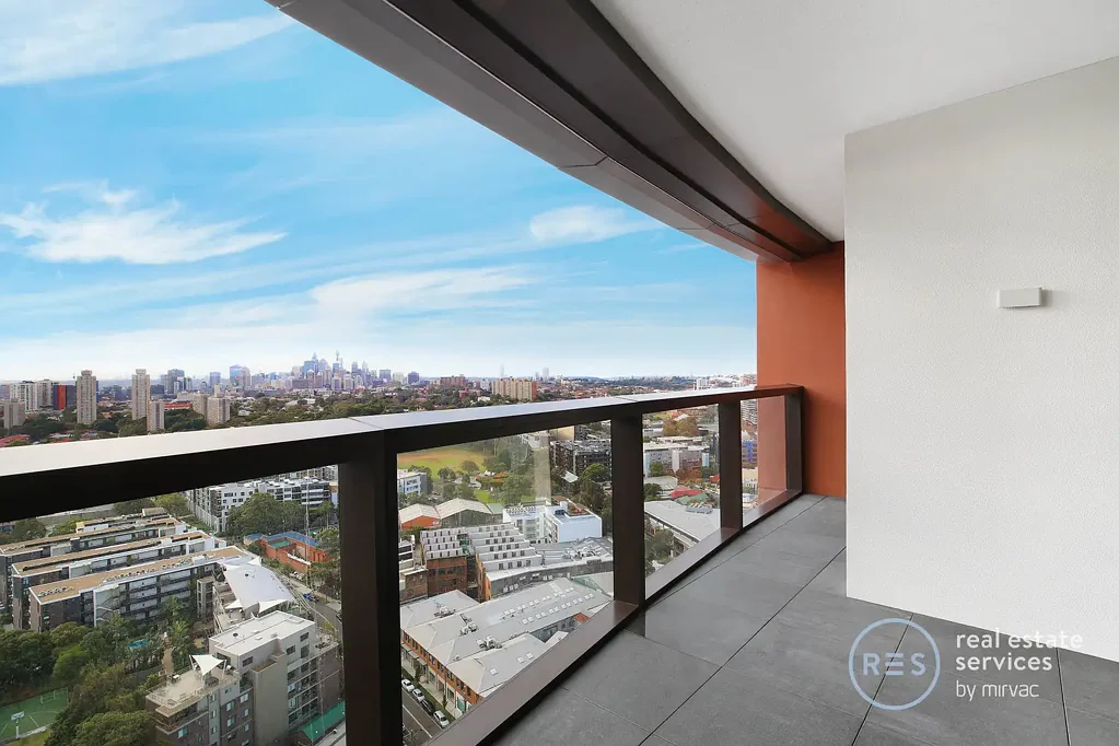 Uninterrupted City Views from 2 Bedroom Apartment with Parking in 'Ovo', Zetland