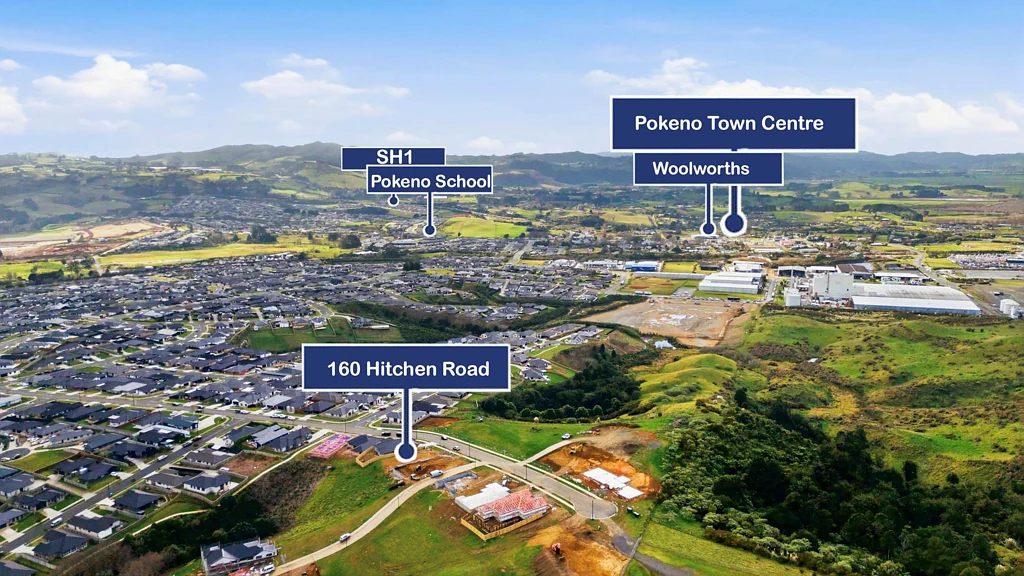 Pokeno 6房  Luxury Hilltop Living with Peaceful Rural Views