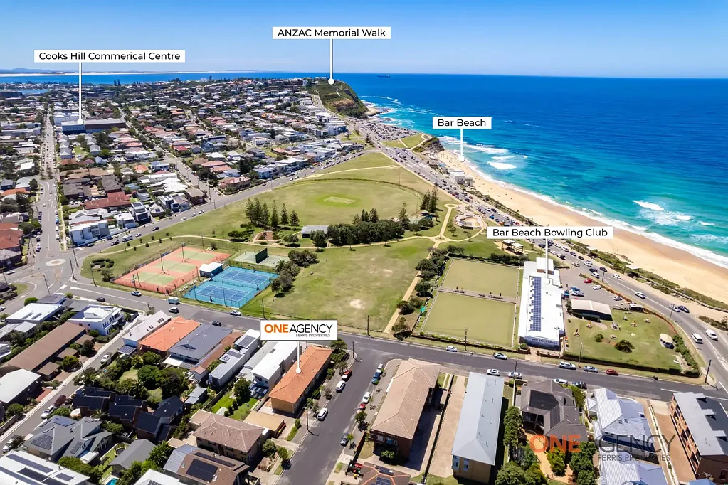 Merewether 1ห้องนอน Vibrant Coastal Living!