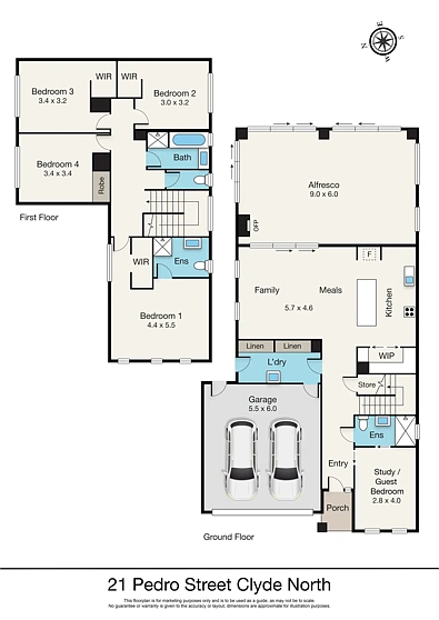21 Pedro Street, Clyde North, VIC 3978, 5 slaapkamers, 3 badkamers, House