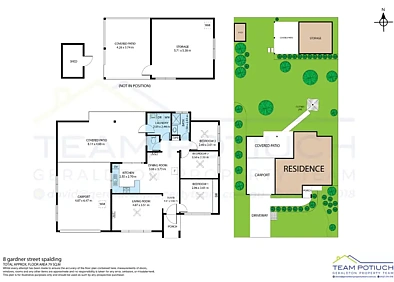 8 Gardner Street, Spalding, WA 6530, 3 chambres, 1 salles de bain, House
