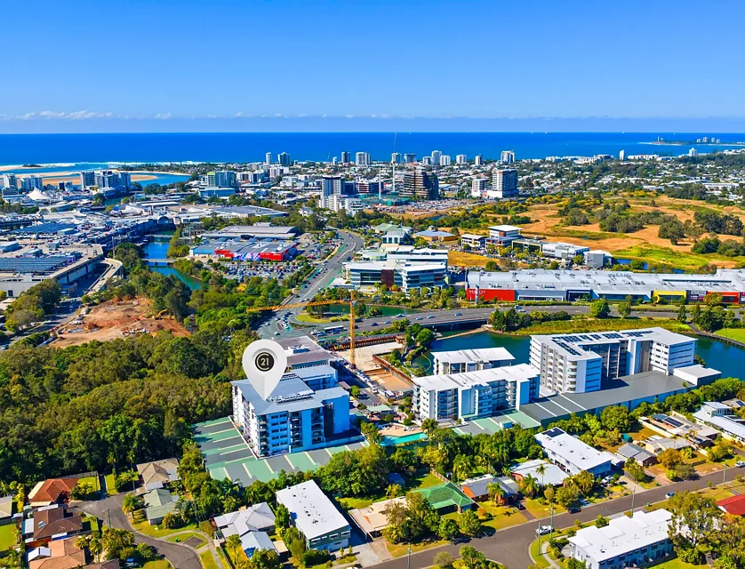 3703/3 Emporio Place, Maroochydore, Sunshine Coast, 2 Bedrooms, 2 Bathrooms, Unit