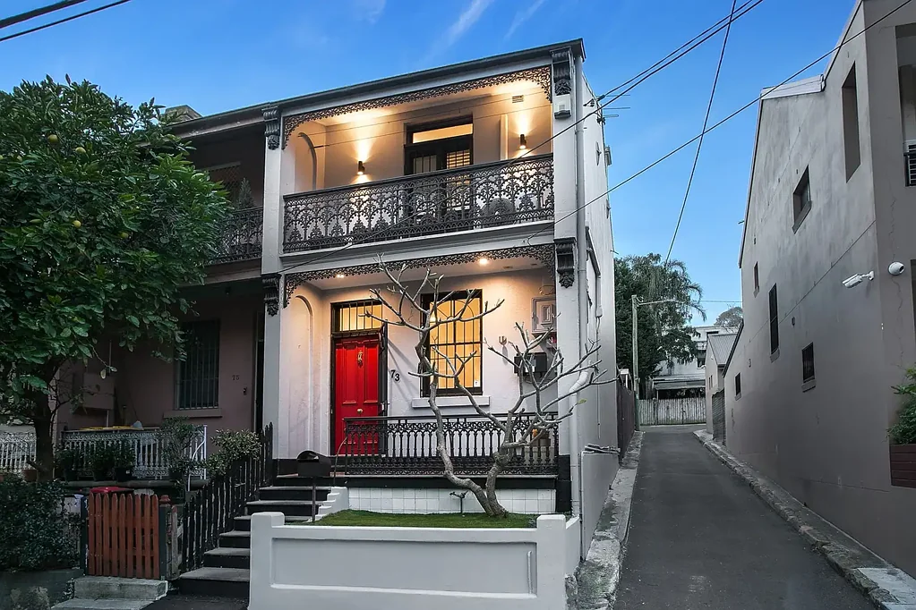 Renovated three bedroom terrace with rear lane access and lock up garage - Unfurnished