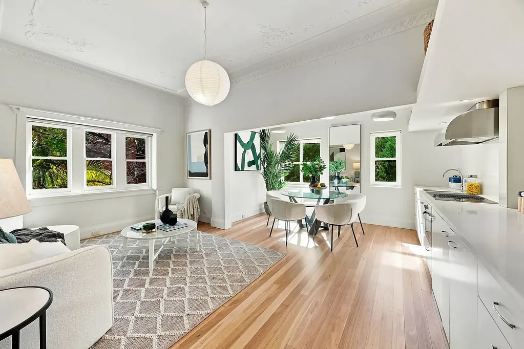 Potts Point 2कमरा Charming Full-Floor 2-Bed Gem In Prime Challis Ave Setting With CBD Views