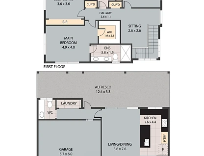 8/100-106 Sturgeon Street, Ormiston, Redland City Region, 3 침실, 2 욕실, Townhouse
