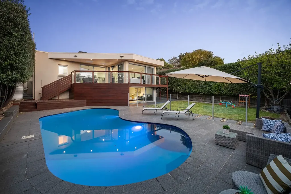 Fabulous family setting with pool