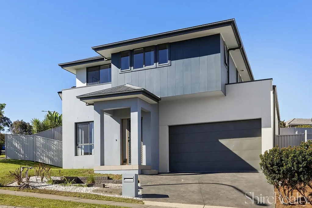 North Kellyville 4 Bedroom Modern living opposite a peaceful reserve