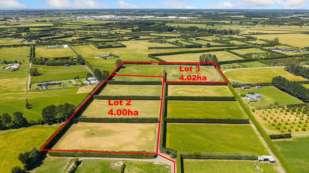 West Melton Two private, secluded prime 4 hectare lots