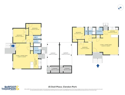 1 & 2/15 Stoll Place, Manurewa, Manukau City, 4房, 2浴, House