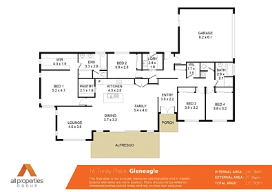16 Trinity Place, Gleneagle, QLD 4285, 4房, 2浴, Section
