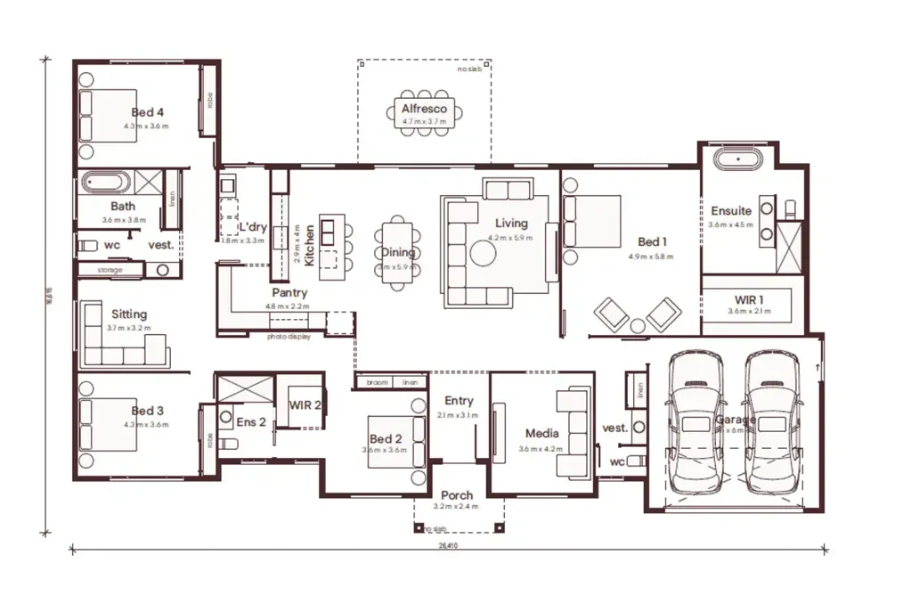 Lowood 4ห้องนอน COUNTRY LIVING EXCELLENCE - ON ACREAGE