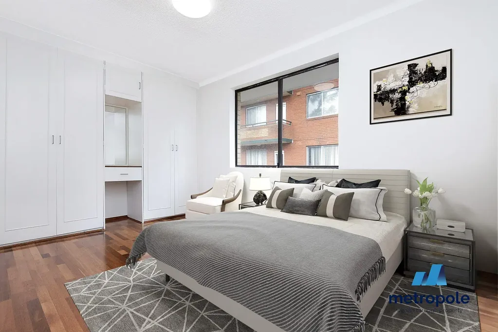 TWO BEDROOM TOP LEVEL APARTMENT WITH LOCK UP GARAGE