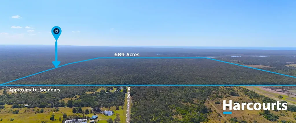 Buxton  689 ACRES OF BUSHLAND - WITH SALT WATER ESTUARY LEADING INTO GREGORY RIVER