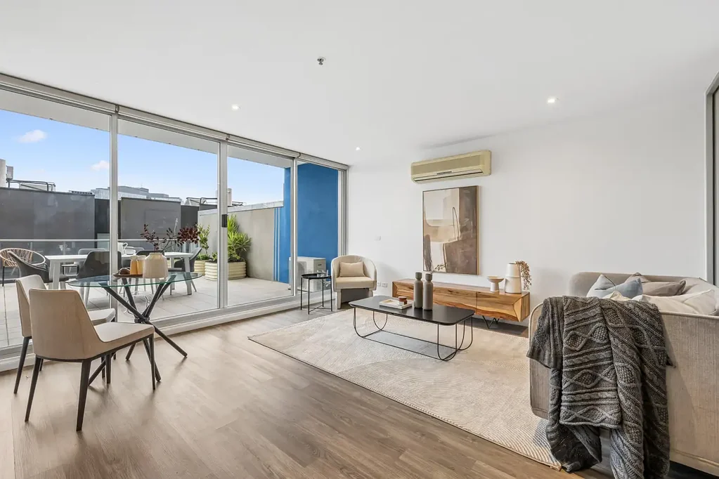 Footscray 1Habitaciones Seamless Indoor/Outdoor Living with an Expansive North-Facing Terrace