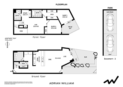 8/1 Markham Place, Ashfield, NSW 2131, 2 slaapkamers, 2 badkamers, Townhouse