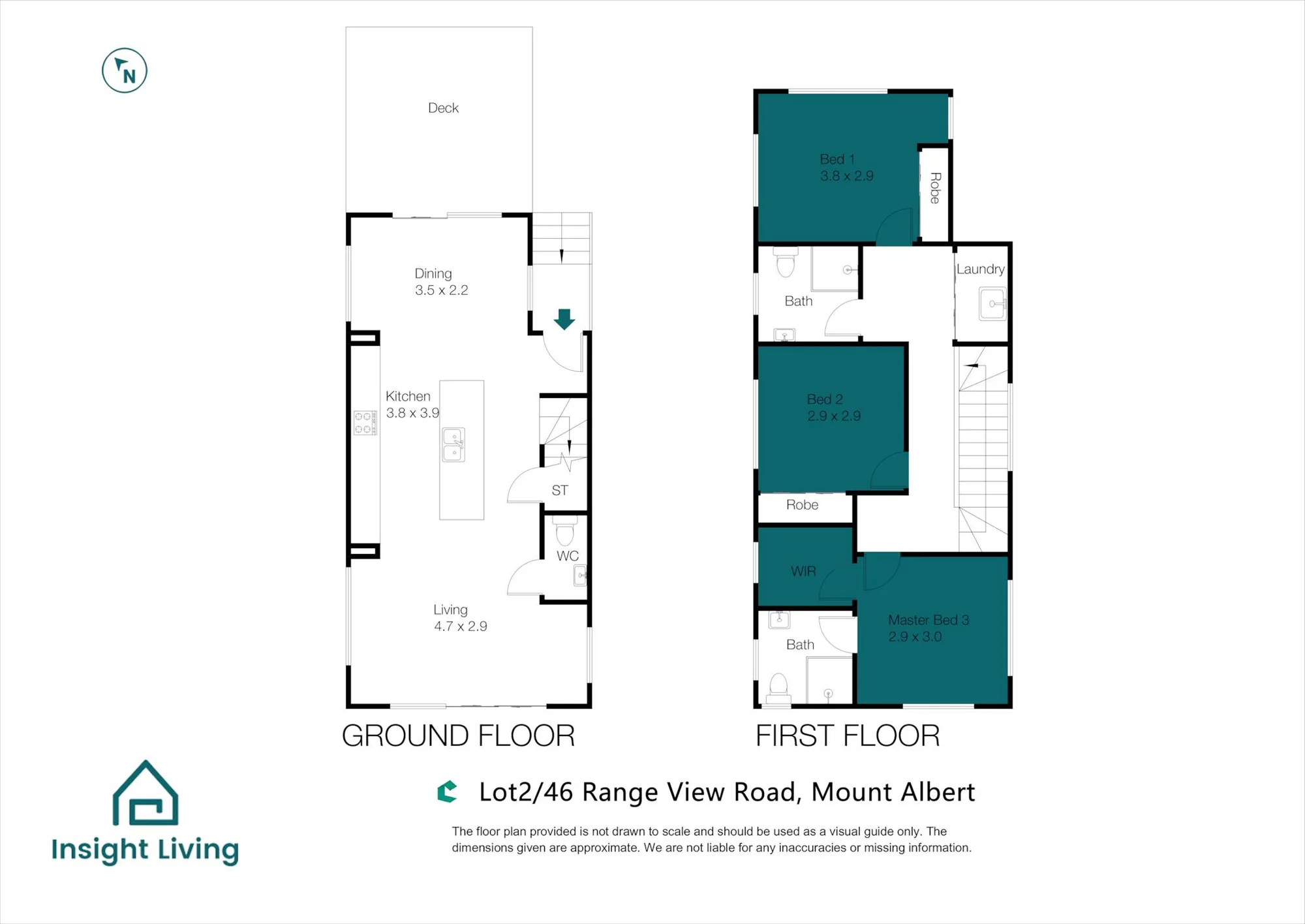 46B Range View Road, Mt Albert, Auckland City, 3 Bedrooms, 2 Bathrooms, House