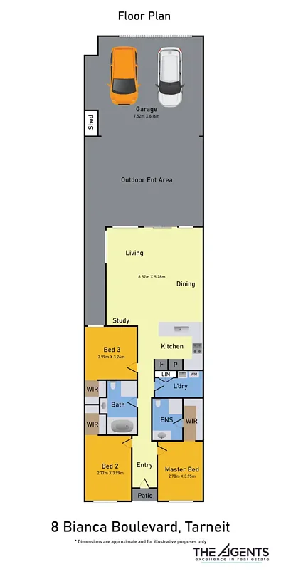 8 Bianca Boulevard, Tarneit, VIC 3029, 3 Bedrooms, 2 Bathrooms, House