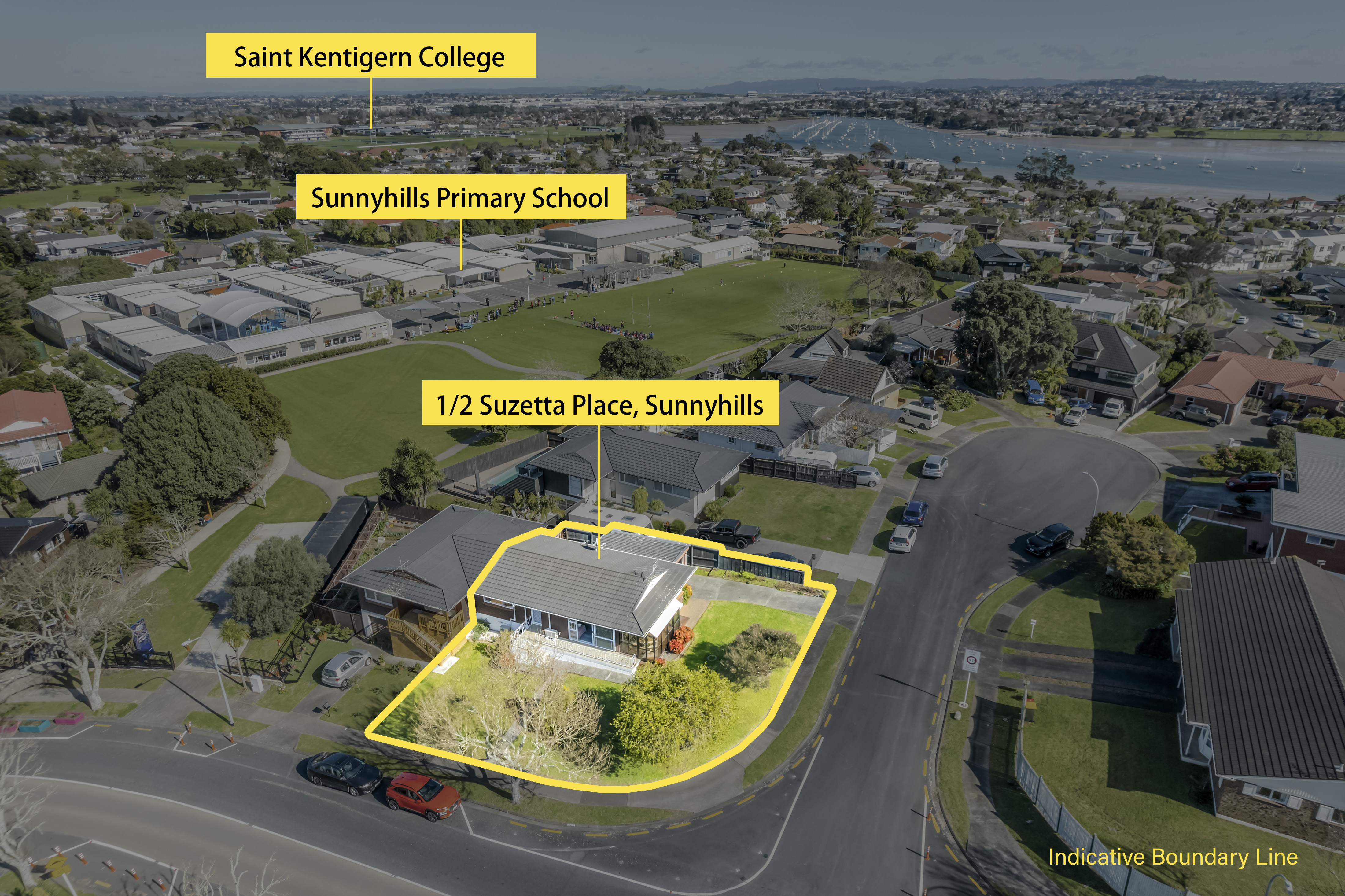 1/2 Suzetta Place, Sunnyhills, Auckland - Manukau, 2房, 1浴