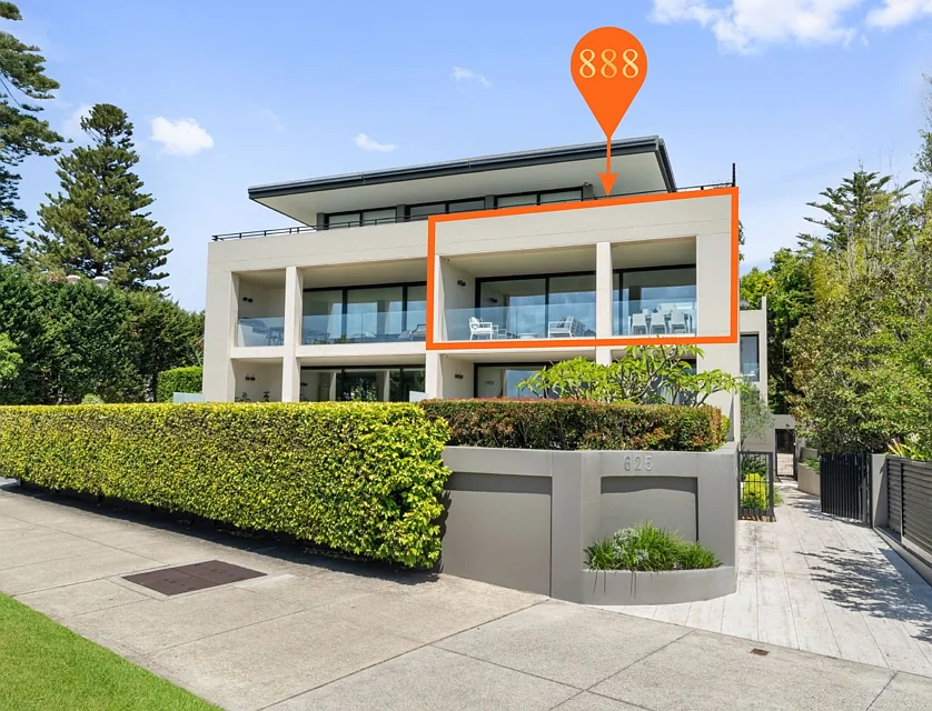 3/625 New South Head Road, Rose Bay, Eastern Suburbs, 3 침실, 2 욕실, Apartment