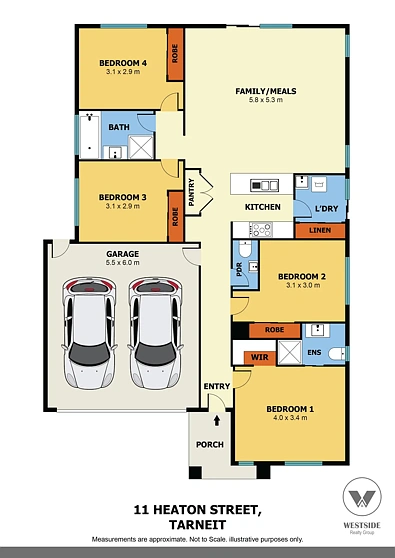 Adres Weerhou, Tarneit, VIC 3029, 4 slaapkamers, 2 badkamers, House