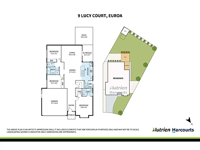 9 Lucy Court, Euroa, VIC 3666, 3 slaapkamers, 2 badkamers, House