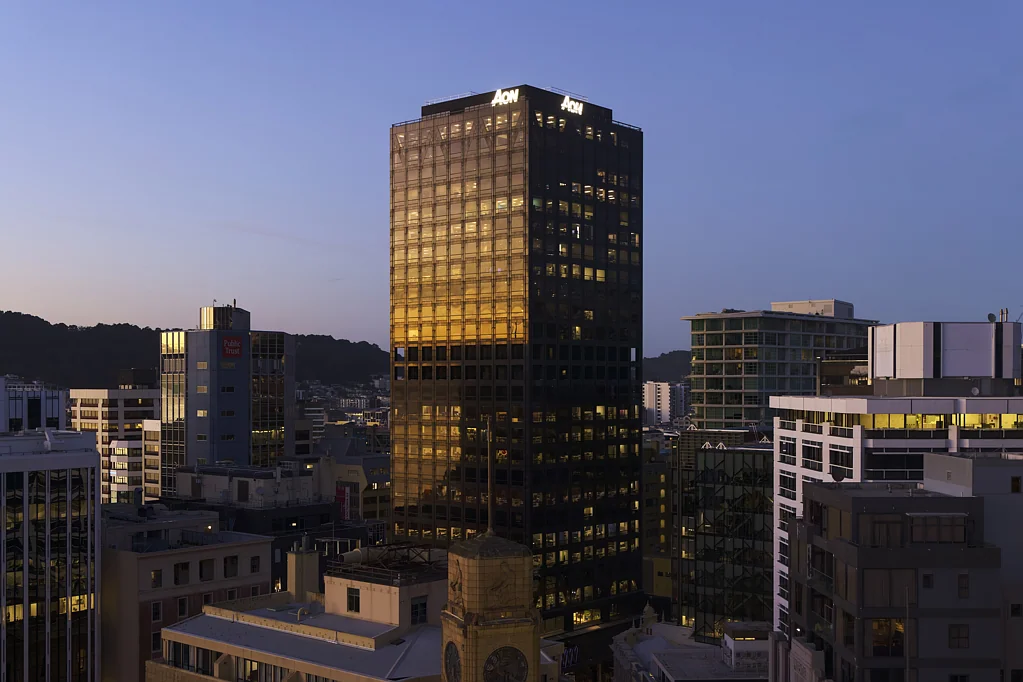 Wellington Central Level 2, Aon Tower – 1 Willis Street, Wellington