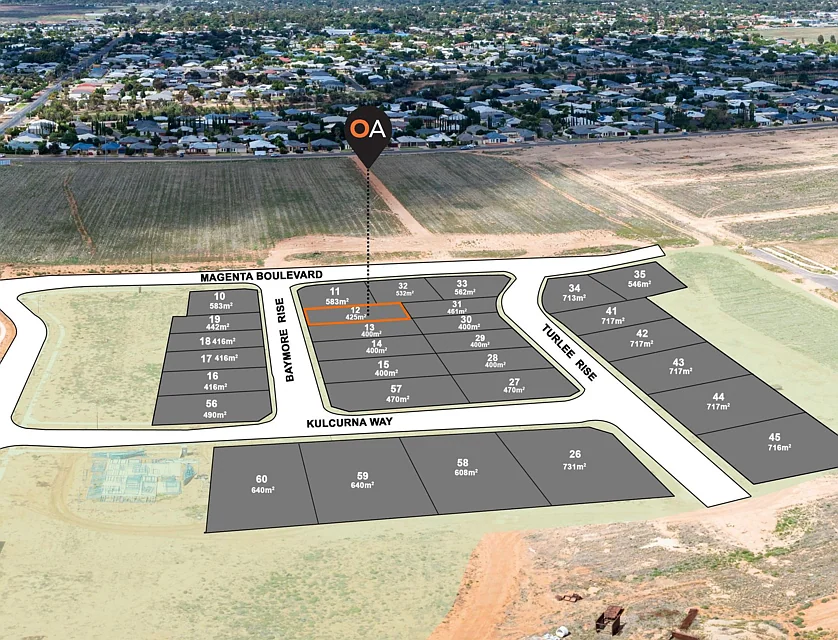 LOT 12/Pinnacle E Ontario Avenue, Mildura, Vic Country , 0 રૂમ, 0 બાથરૂમ, Section