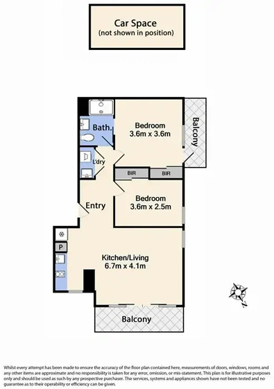 801/19 Hall Street, Moonee Ponds, VIC 3039, 2 chambres, 1 salles de bain, Unit