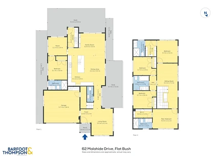 62 Malahide Drive, Flat Bush, Manukau City, Auckland, 5房, 4浴, 独立屋
