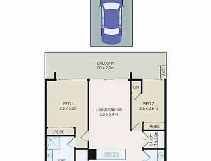 G41/9 Epping Park Drive, Epping, Upper North Shore, 2房, 2浴, Apartment