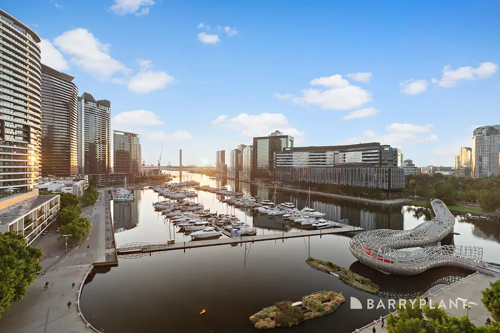 Docklands 2غرفة نوم Captivating Living with Unrivalled Marina Views