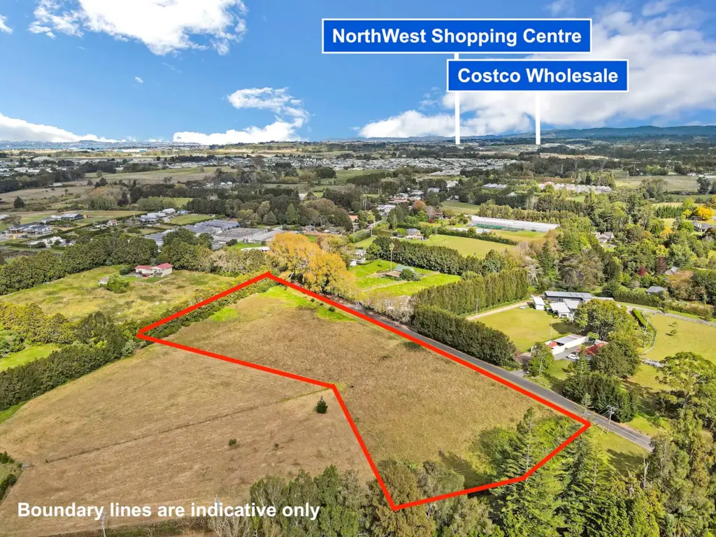 Whenuapai 1.2 Ha Future Urban Land amidst Rapid Development