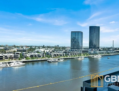 911/915 Collins Street, Docklands, Melbourne CBD, 2部屋, 2バスルーム, Apartment