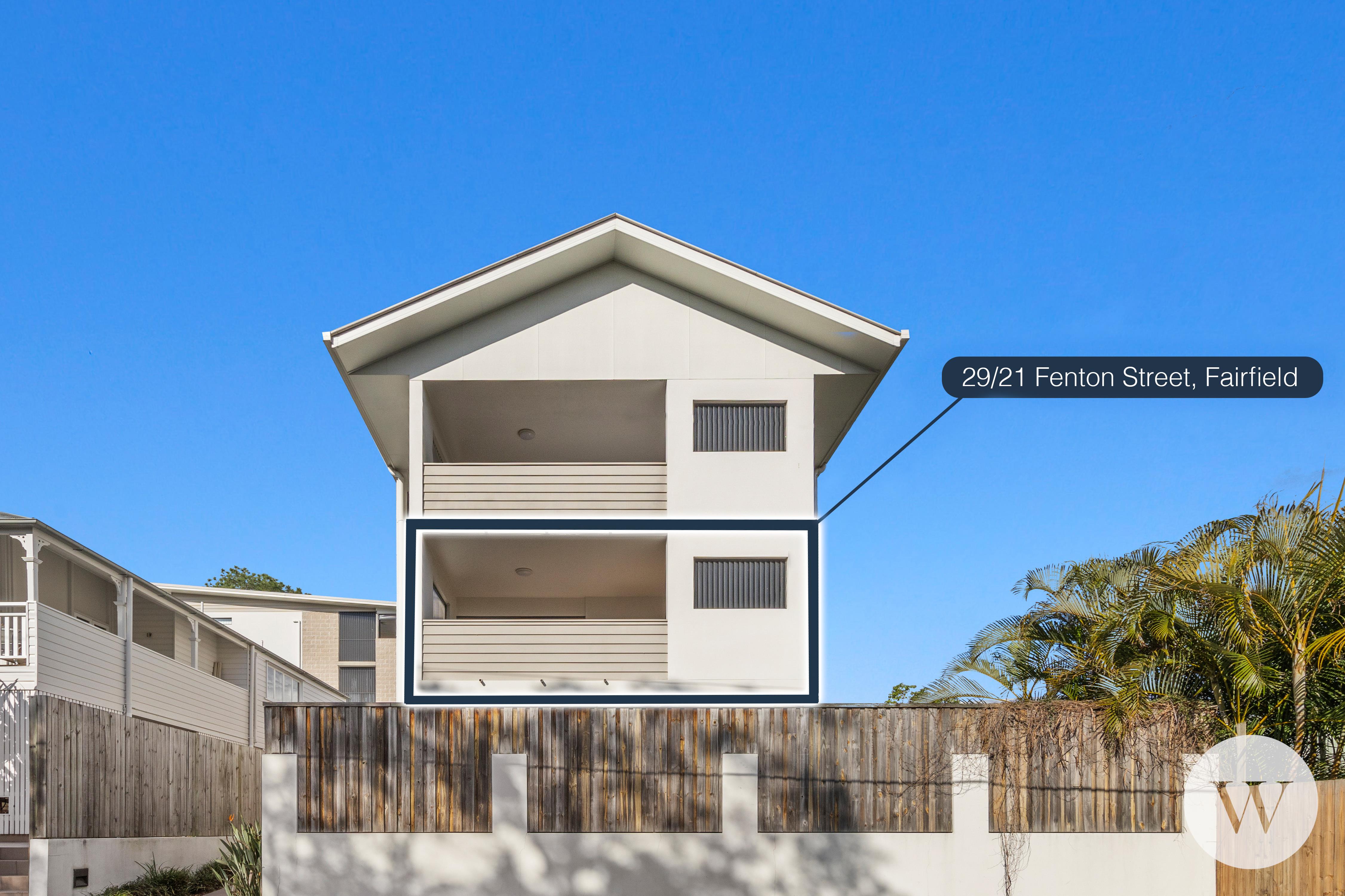 FENFIELD UNIT 29 21 FENTON ST, FAIRFIELD QLD 4103, 0房, 0浴, Unit