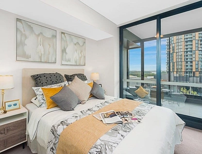 1010/10 Burroway Road, Wentworth Point, Parramatta (Northwest suburbs), 1 غرف, 1 حمامات, Apartment