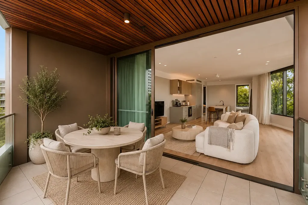 Kangaroo Point 2غرفة نوم Luxury Living at Riviere by Aria