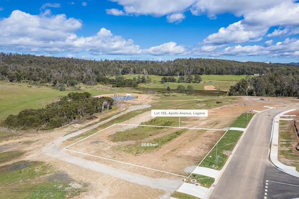 Legana Large block, beautiful views, minutes to new Legana Primary School