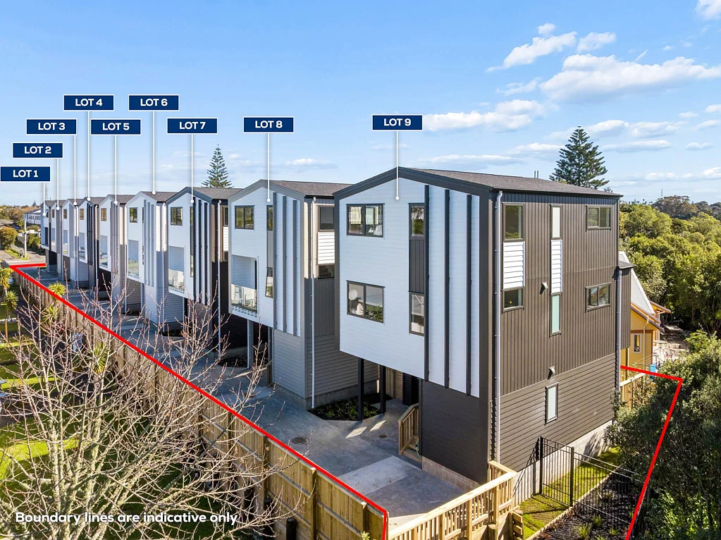 Otahuhu 4房  Prime End Home-Brand-New, 4 Bed, Views, 3 Carparks