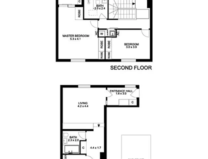 18 Macrobertsons Close, Fitzroy, VIC 3065, 3房, 2浴, 城市屋